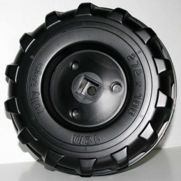 Rueda trasera 272x100 - 12M, sin goma