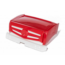 Capó rollyUnimog rojo