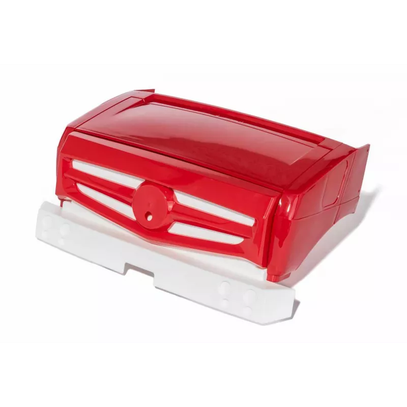 Capó rollyUnimog rojo