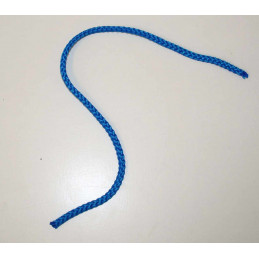 Cordón trenzado azul 0,35 metros