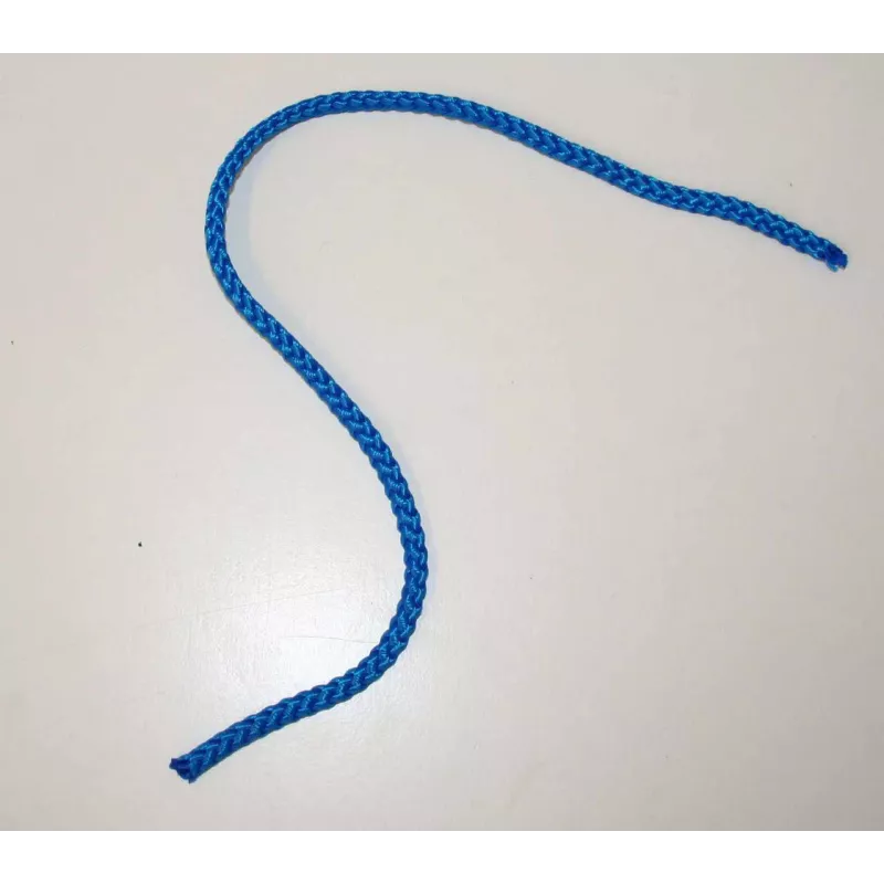 Cordón trenzado azul 0,35 metros