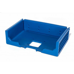 Rampa niveladora azul