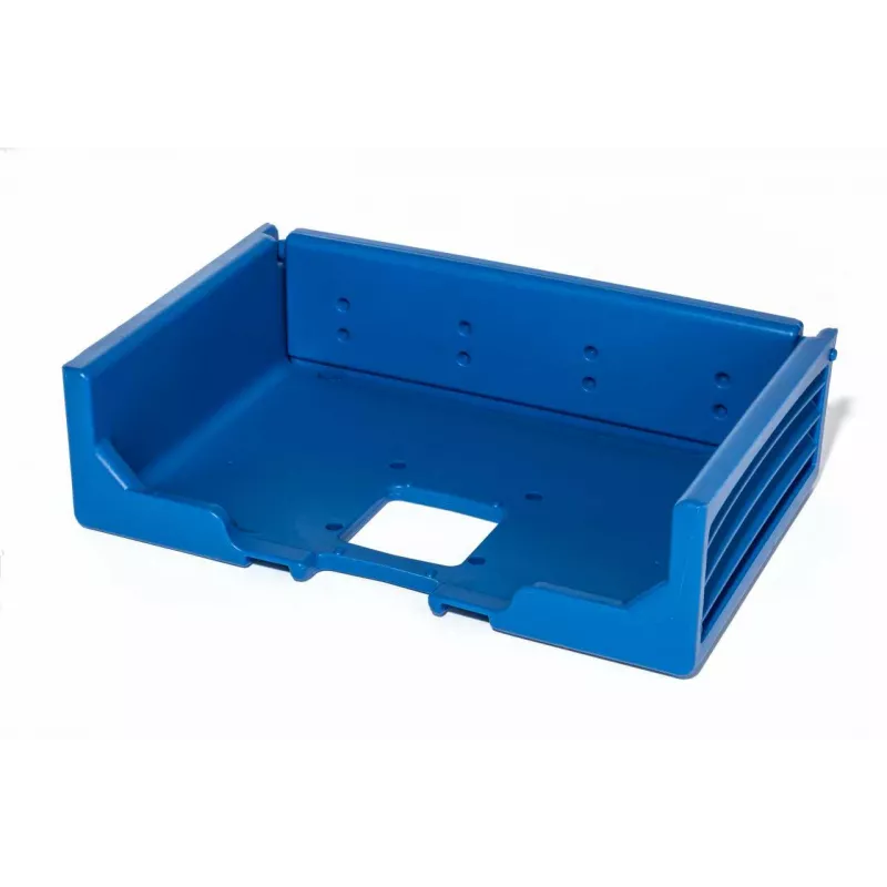 Rampa niveladora azul