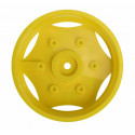 Cubre ruedas amarillo, rueda trasera X-Trac Premium