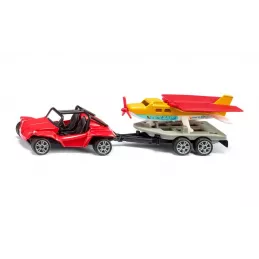 Buggy con avión deportivo