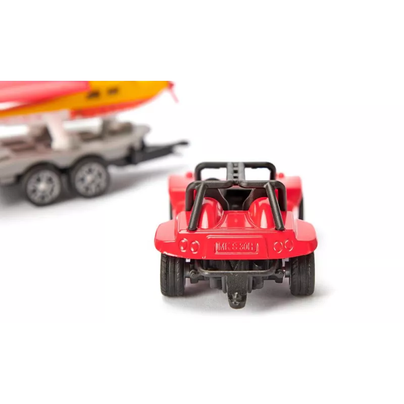 Buggy con avión deportivo