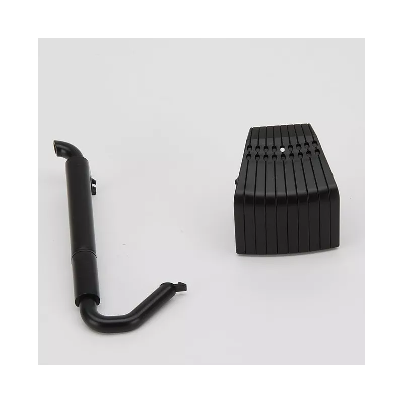 Peso frontal y tubo de escape New Holland