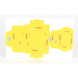 Paquetes de DHL (2 hojas de 4 paquetes cada una)