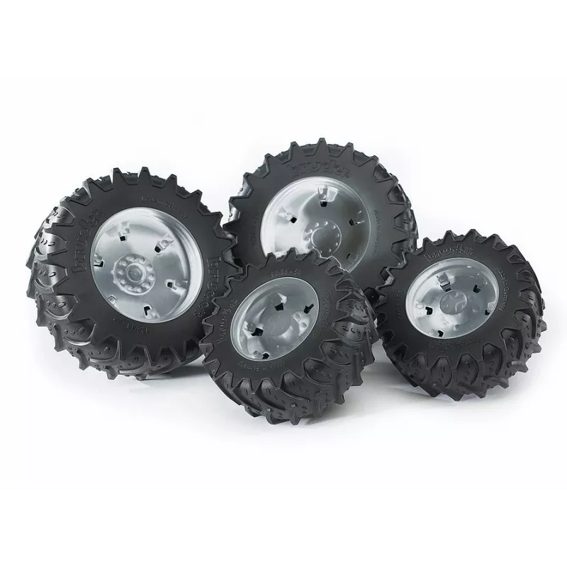 Neumáticos gemelos, color plata serie 3000