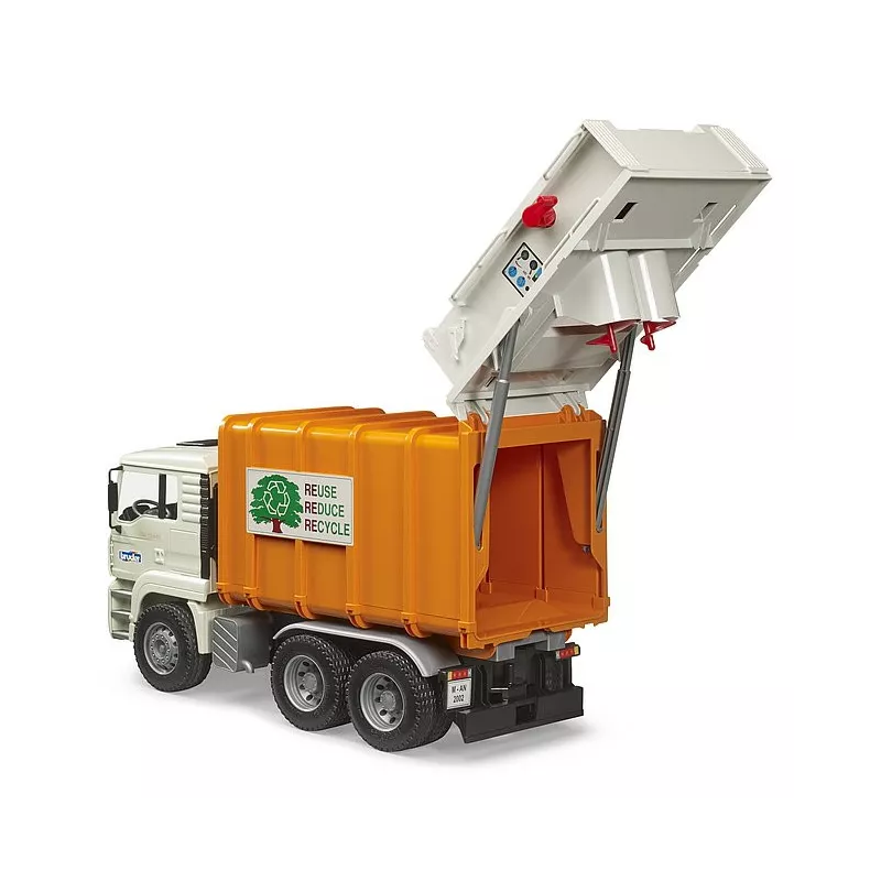 Camión basura con cargador trasero MAN TGA