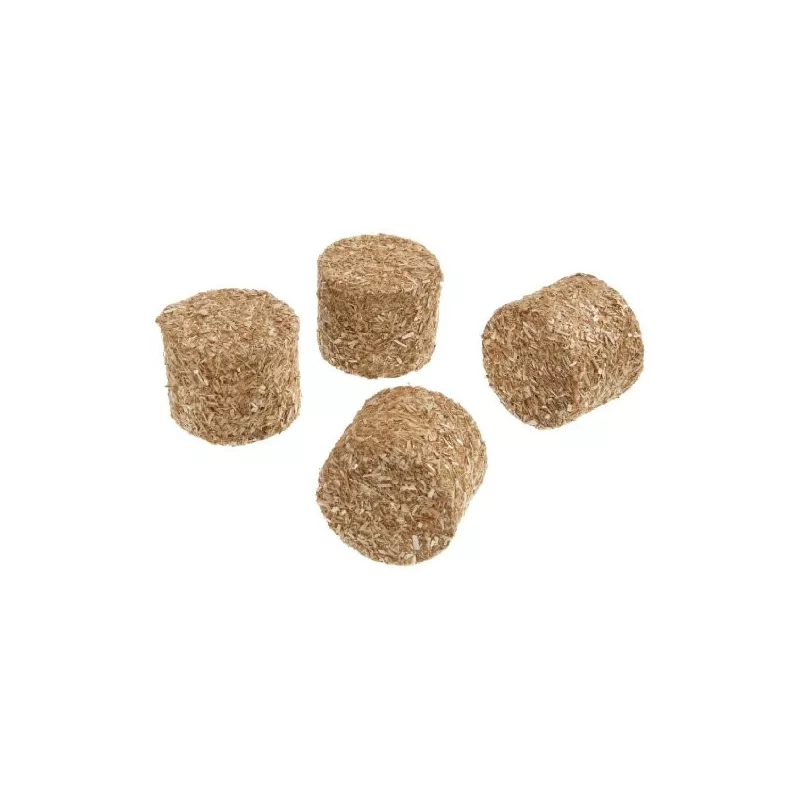 Pacas redondas 4 unidades - escala 1:32