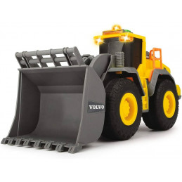 EXCAVADORA VOLVO CON LUZ Y SONIDO - 23 CM