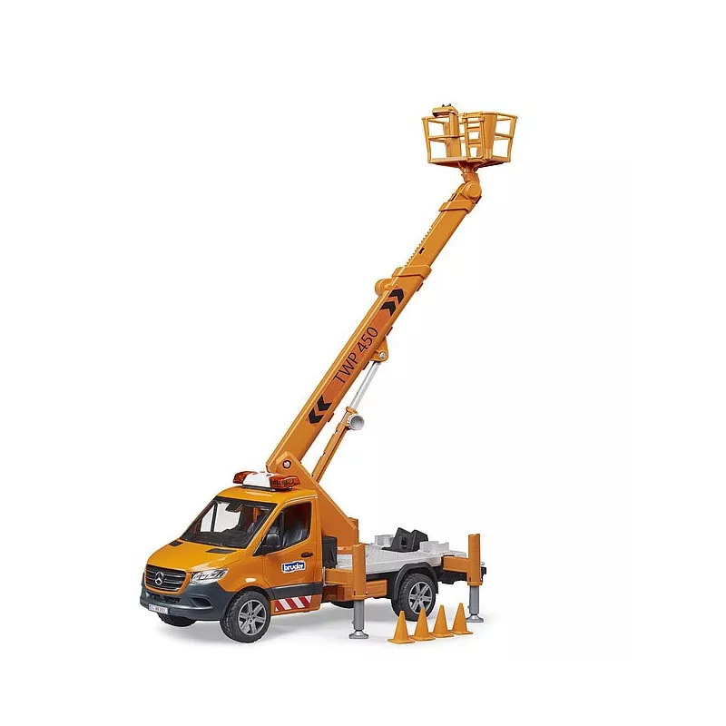 Mercedes-Benz Sprinter con plataforma de trabajo y módulo de luz y sonido