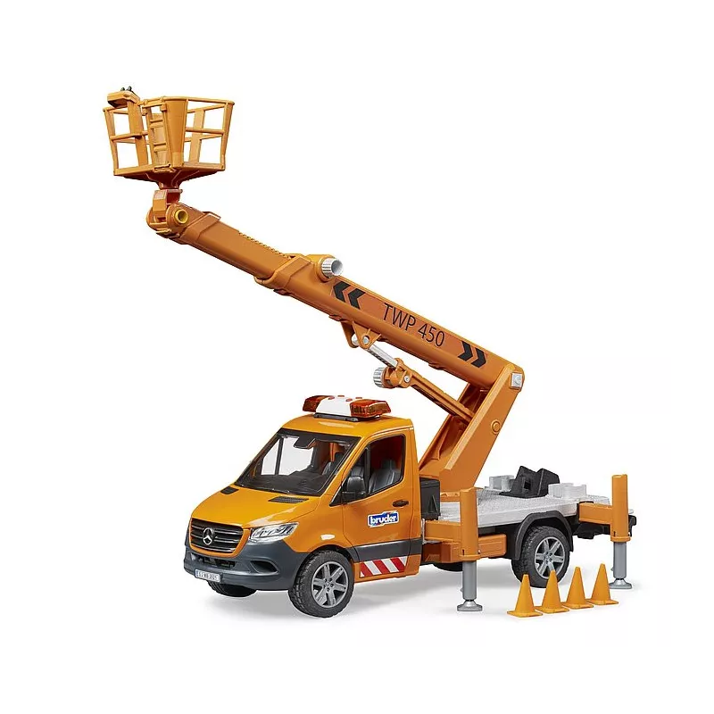 Mercedes-Benz Sprinter con plataforma de trabajo y módulo de luz y sonido