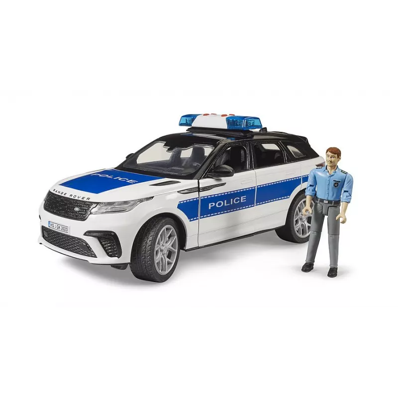 Range Rover Velar Vehículo policial con policía