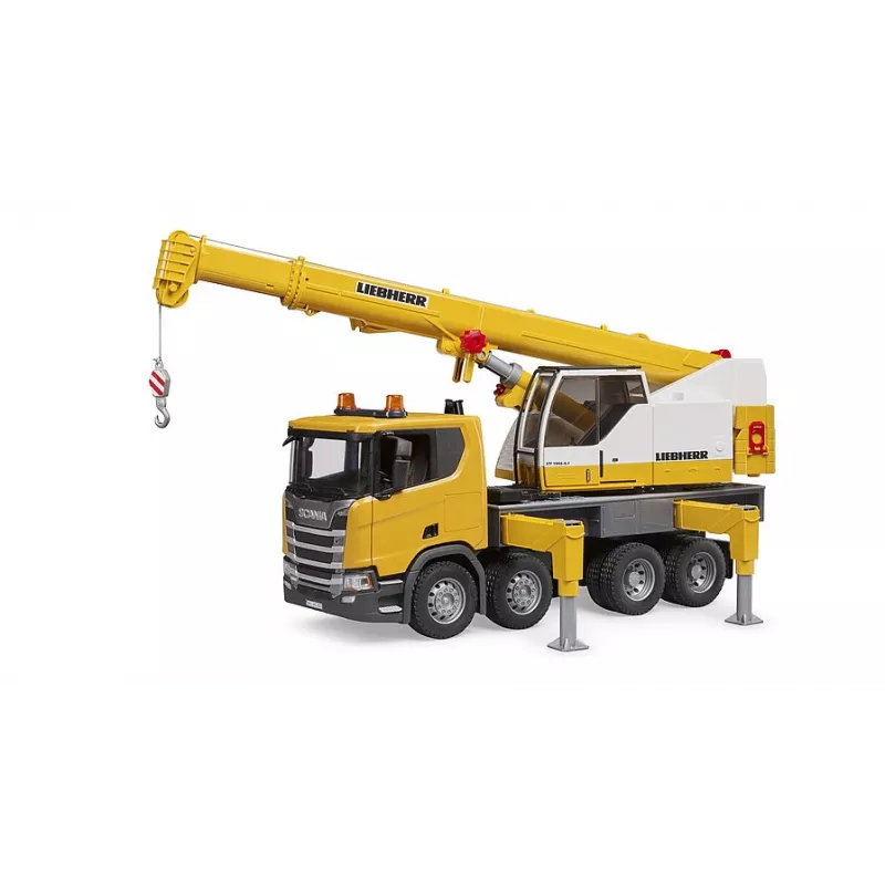 Scania Super 560R Liebherr luces y sonido