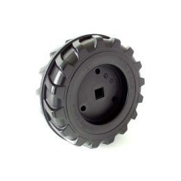 Rueda trasera 335x120x12 para tractores a pedales