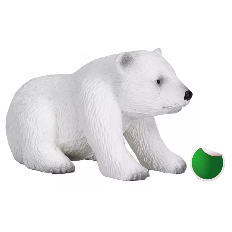 oso polar sentado