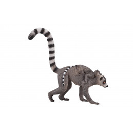 Lémur de cola anillada con bebé